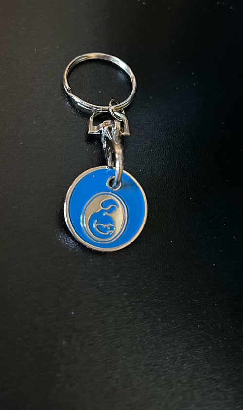 Porte-clés jeton de caddie porte_cle